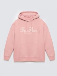 Bluza damska z kapturem różowa Raisa 601. Czerwone bluzy damskie BIG STAR, l, bez wzorów, z dzianiny, eleganckie, bez ramiączek, z kapturem. Za 249.99 zł.