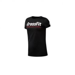 Koszulka sportowa damska Reebok Fef Speedwick. Czarne koszulki sportowe damskie Reebok, bez wzorów, bez ramiączek. Za 146.00 zł.