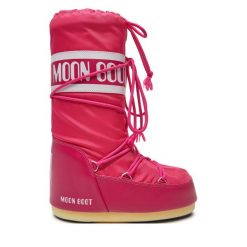 Śniegowce Moon Boot. Czerwone śniegowce damskie Moon Boot, bez zapięcia. Za 469.99 zł.