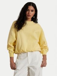Polo Ralph Lauren Bluza 211965111001 Żółty Oversize. Żółte bluzy damskie Polo Ralph Lauren, xl, bez wzorów, z bawełny, bez ramiączek, bez kaptura. Za 439.99 zł.