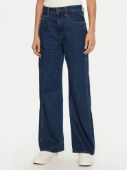 Tommy Jeans Jeansy Mia DW0DW20460 Granatowy Relaxed Fit. Niebieskie jeansy damskie Tommy Jeans, bez wzorów, z bawełny. Za 259.99 zł.