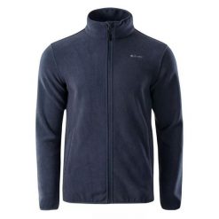 Polar męski Hi-Tec Zoe - indygo, Rozmiar XXXL. Brązowe bluzy sportowe męskie Hi-tec, m, bez wzorów, z materiału, bez kaptura. Za 54.99 zł.