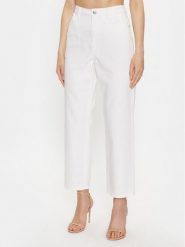 Patrizia Pepe Jeansy 2P1535/D045-W146 Biały Regular Fit. Białe jeansy damskie Patrizia Pepe, bez wzorów, z bawełny. Za 599.99 zł.
