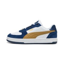 Buty męskie trampki sportowe Puma CAVEN 2.0 LUX SD. Białe trampki męskie Puma, na jesień, bez wzorów, z gumy, biznesowe, bez zapięcia. Za 278.00 zł.