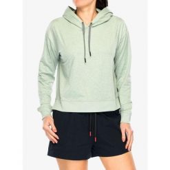 Bluza z kapturem damska Black Diamond Circuit Midlayer Hoody. Zielone bluzy damskie Black Diamond, bez wzorów, sportowe, bez ramiączek, z kapturem. Za 258.99 zł.