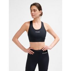 Biustonosz dla kobiet Hummel Bl Performance. Czarne koszulki sportowe damskie Hummel, xl, bez wzorów, bez ramiączek. Za 191.00 zł.
