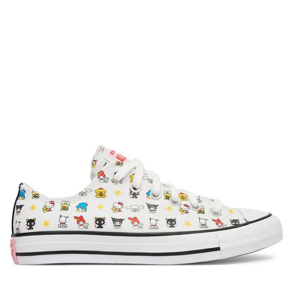 Trampki Converse. Białe trampki i tenisówki damskie Converse, bez wzorów, bez zapięcia. Za 305.99 zł.