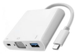Qoltec USB-C 3.1 3w1 | USB 3.0 | VGA | USB-C 3.1 PD 92W. Stacje dokujące Qoltec. Za 109.00 zł.