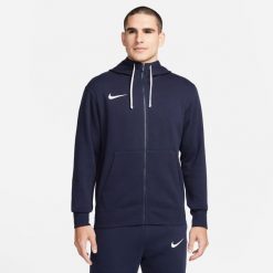 Bluza sportowa męska Nike Park 20. Czarne bluzy sportowe męskie Nike, m, bez wzorów, z kapturem, na fitness i siłownię. Za 424.00 zł.