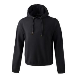 Bluza damska z kapturem Athlecia Namier. Czarne bluzy damskie Endurance, bez wzorów, sportowe, bez ramiączek, z kapturem. Za 249.00 zł.