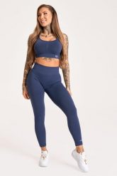 Legginsy fitness damskie Gym Glamour push up 2.0. Zielone legginsy damskie GYM GLAMOUR, bez wzorów, z materiału. Za 169.99 zł.