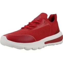 Buty GEOX D46MDB 0AS22 Czerwony. Czerwone obuwie trekkingowe damskie Geox, z syntetyku, bez zapięcia. Za 320.99 zł.