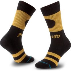 Skarpety Wysokie Unisex STANCE - Black Balled M556D17BLA Black. Czarne skarpetki damskie Stance, bez wzorów, z bawełny. W wyprzedaży za 29.00 zł.