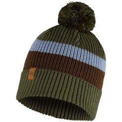 Czapka BUFF KNITTED HAT ELON. Żółte czapki damskie Buff, bez wzorów. W wyprzedaży za 49.46 zł.