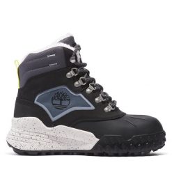 Trapery Timberland. Czarne trapery damskie Timberland, bez zapięcia. Za 929.99 zł.