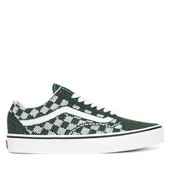 Tenisówki Vans. Czarne trampki męskie Vans, bez wzorów, bez zapięcia, vans old skool. Za 279.99 zł.