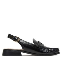 Sandały Call It Spring. Czarne sandały damskie Call it Spring, bez wzorów, bez obcasa, na płaskiej podeszwie, bez zapięcia. Za 219.99 zł.