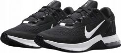 BUTY MĘSKIE NIKE AIR MAX ALPHA TRAINER 4 CW3396 CZARNE SPORTOWE r. 40. Czarne buty sportowe męskie Nike, bez wzorów, bez zapięcia, nike air max. Za 299.00 zł.