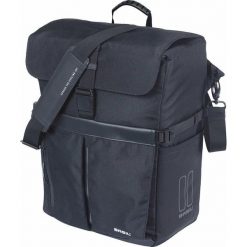 Torba rowerowa Move MIK Hooks, czarna. Czarne torby na laptopa damskie BASIL, bez wzorów. Za 299.00 zł.