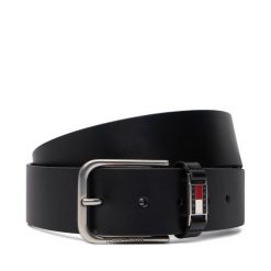 Pasek Męski Tommy Jeans. Czarne paski męskie Tommy Jeans, z jeansu. Za 189.99 zł.