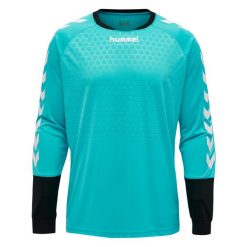 Bluza Bramkarska Hummel. Niebieskie bluzy damskie Hummel, xl, bez wzorów, sportowe, bez ramiączek, bez kaptura. Za 218.50 zł.