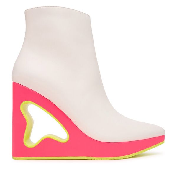 Botki United Nude. Białe botki damskie United Nude, bez wzorów, bez obcasa, na koturnie, bez zapięcia. Za 2,379.00 zł.