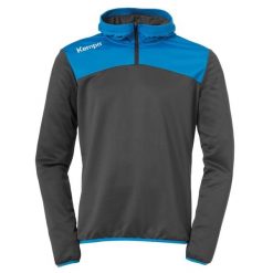 Bluza emotion 2.0 Kempa Quarter Zip. Brązowe bluzy męskie Kempa, l, bez wzorów, sportowe, bez ramiączek, bez kaptura. Za 201.00 zł.