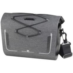 Torba na kierownicę Baggy Waterproof. Szare torby na ramię męskie KLICKFIX, na ramię. Za 598.90 zł.