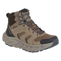 Buty trekkingowe męskie Karrimor BUTYKESTRELMIDK1108BRN. Brązowe trekkingi męskie Karrimor, z materiału, za kostkę, bez zapięcia. Za 423.99 zł.