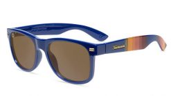 Okulary przeciwsłoneczne dla dorosłych - kategoria 3 z polaryzacją - Dockside. Brązowe okulary przeciwsłoneczne damskie KNOCKAROUND. Za 137.90 zł.