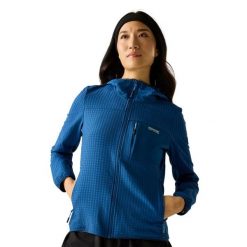 Damska Bluza Polarowa Kemilia. Zielone bluzy damskie Regatta, na zimę, m, bez wzorów, z elastanu, bez ramiączek, z kapturem. Za 223.99 zł.