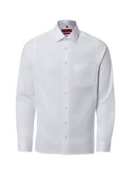 Finshley & Harding koszula biznesowa - Easy Care Mężczyźni Slim Fit Bawełna biały, 38. Białe koszule męskie Finshley & Harding, m, bez wzorów, z bawełny, biznesowe, bez kołnierzyka, bez ramiączek. Za 119.95 zł.