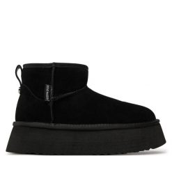 Śniegowce Steve Madden. Czarne śniegowce damskie Steve Madden, bez zapięcia. Za 559.99 zł.