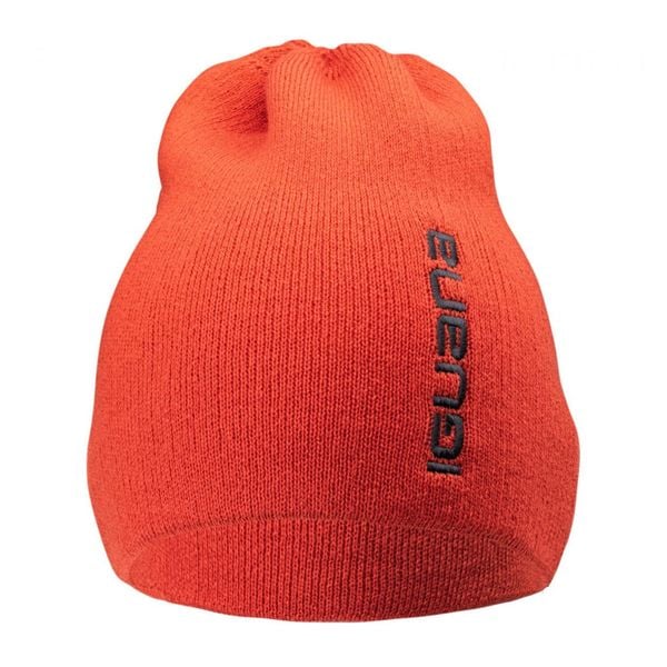 Czapka Logo Akryl Aspar. Brązowe czapki damskie IGUANA, bez wzorów, z materiału. Za 89.99 zł.