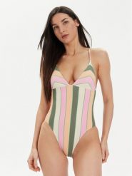 Roxy Strój kąpielowy Vista Stripe One Piece ERJX103639 Kolorowy. Stroje kąpielowe damskie Roxy, xl, bez wzorów, z syntetyku. Za 249.99 zł.