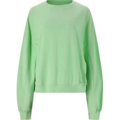 Damska bluza oversize Athlecia Ranee. Zielone bluzy damskie Athlecia, bez wzorów, casualowe, bez ramiączek, bez kaptura. Za 220.50 zł.