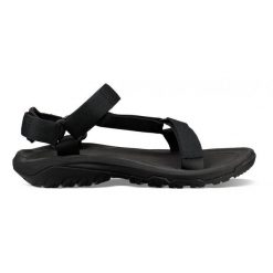 Sandały trekkingowe męskie Teva Hurricane XLT2. Czarne buty zimowe męskie Teva, bez wzorów, bez obcasa, bez zapięcia. Za 246.99 zł.