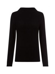 Marc O'Polo Sweter Kobiety Bawełna czarny, L. Czarne swetry nierozpinane damskie Marc O'Polo, l, bez wzorów, z bawełny, eleganckie, bez kołnierzyka, bez ramiączek. Za 379.95 zł.