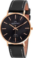 Zegarek Bisset Zegarek męski Bisset BIS195 czarny. Czarne zegarki męskie Bisset, bez wzorów. Za 427.00 zł.
