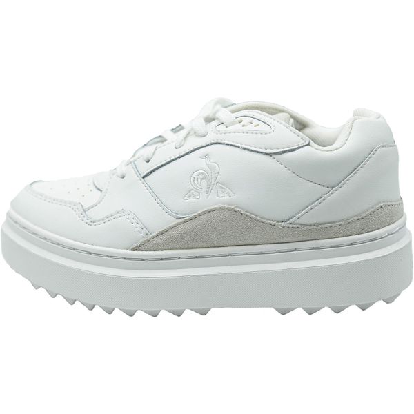 Buty sportowe damskie Le Coq Sportif LCS T2000. Białe obuwie sportowe damskie le coq sportif, bez wzorów, ze skóry, bez zapięcia, trekkingowe. W wyprzedaży za 490.00 zł.