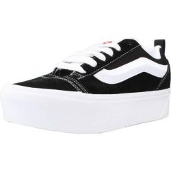 Tenisówki Vans Model Knu Stack Kolor Czarny. Czarne trampki i tenisówki damskie Vans, bez wzorów, z materiału, bez zapięcia. Za 623.00 zł.