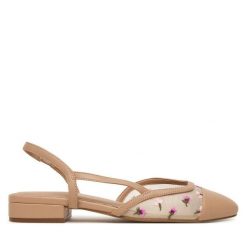 Baleriny Aldo. Czerwone balerinki damskie Aldo, bez wzorów, bez obcasa, bez zapięcia. Za 249.99 zł.