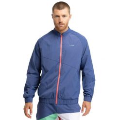 Męska kurtka do gry w padla sport.padel Siroko Backspin Blue. Niebieskie kurtki męskie SIROKO, m, bez wzorów, sportowe, bez kaptura. Za 295.00 zł.