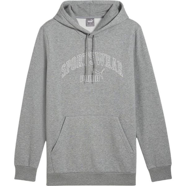 Bluza męska Puma Ess Logo LAB Gradient Hoodie FL. Szare bluzy sportowe męskie Puma, m, bez wzorów, bez kaptura. Za 179.00 zł.