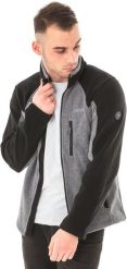 Hi-Tec Polar męski Ebony Melange/Black r. XL. Czarne bluzy sportowe męskie Hi-tec, m, bez wzorów, z polaru, bez kaptura. Za 153.57 zł.