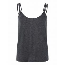Top damski Protest Prtkae. Czarne topy damskie Protest, bez wzorów, bez kołnierzyka, bez ramiączek. Za 234.00 zł.
