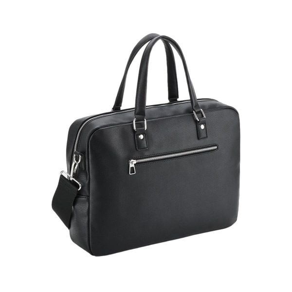 Torba Quadra Luxe. Czarne torby na ramię męskie QUADRA, ze skóry, na ramię. Za 199.20 zł.