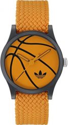 Zegarek Adidas Zegarek męski adidas Originals AOSY25026 pomarańczowy. Brązowe zegarki męskie Adidas, bez wzorów. Za 379.00 zł.