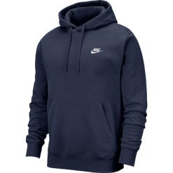 Męska Bluza Z Kapturem NSW Club. Niebieskie bluzy męskie Nike, m, bez wzorów, bez ramiączek, z kapturem. Za 269.99 zł.