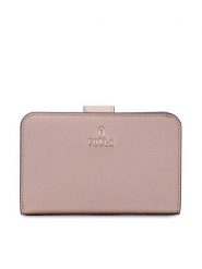 Furla Portfel Camelia WP00314-ARE000-B4L00-1-007-20-CN Beżowy. Brązowe portfele damskie Furla, ze skóry. Za 519.99 zł.